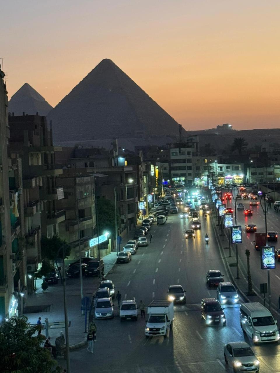 Khufu Pyramids Inn Nazlet el-Sîsi Kültér fotó