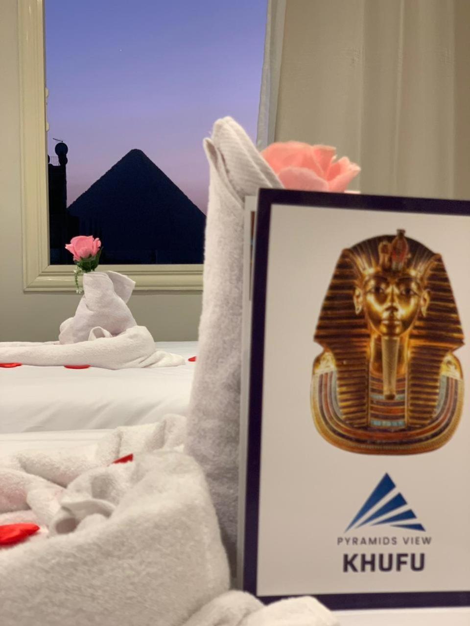 Khufu Pyramids Inn Nazlet el-Sîsi Kültér fotó